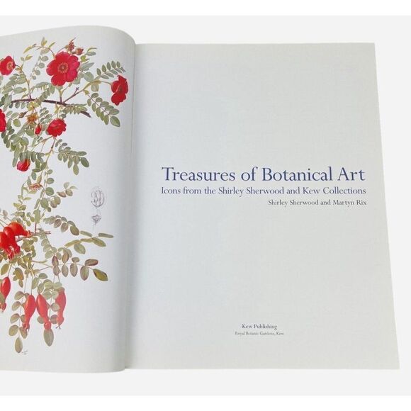 2008 Treasures of Botanical Art by Shirley Sherwood & Martyn Rix Artists Kew PB - Picture 10 of 13